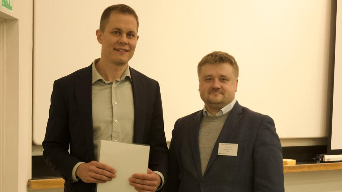 Ville Aitlahti on saanut kunniakirjan Pekka Pankalta